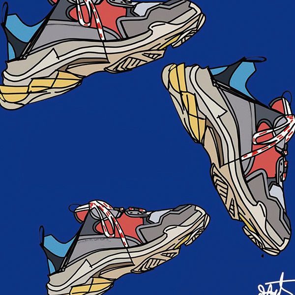 Hot !! 2019 Мода Paris 17FW Triple-S Кроссовки Triple S Повседневная Папа Обувь для мужчин Женщин Б
Hot !! 2019 Мода Paris 17FW Triple-S Кроссовки Triple S Повседневная Папа Обувь для мужчин Женщин Б