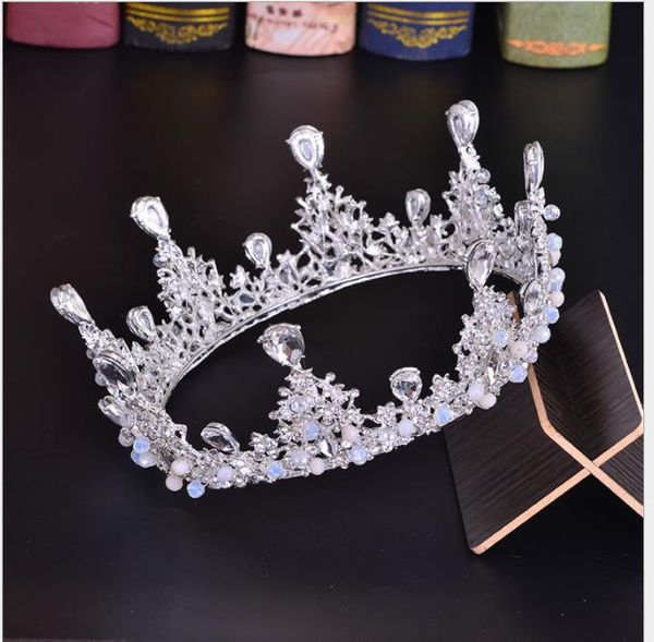 wedding brides headwear hair ornaments crystal brides crown hoop korean princess crown accessories, Slivery;golden
wedding brides headwear hair ornaments crystal brides crown hoop korean princess crown accessories, Slivery;golden