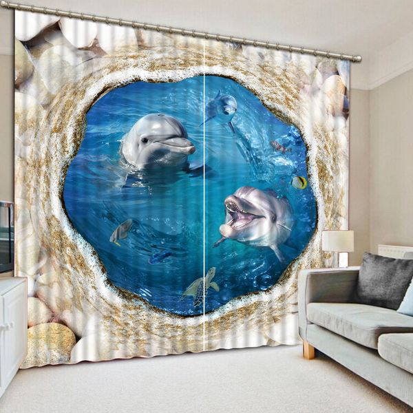 modern curtains for living room underwater world dolphins window curtain 3d blackout curtain
modern curtains for living room underwater world dolphins window curtain 3d blackout curtain