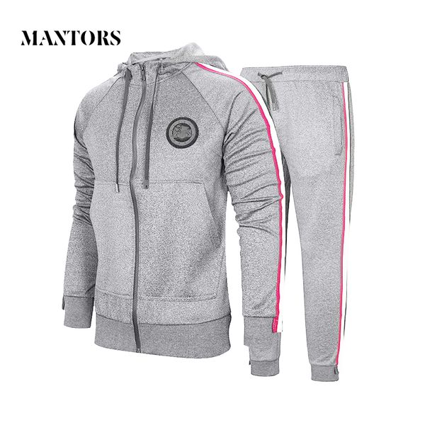 autumn men set 2018 sportswear suit hooded sweatshirt tracksuit men's casual solid zipper outwear 2pc hoodies + pants sets male, Gray
autumn men set 2018 sportswear suit hooded sweatshirt tracksuit men's casual solid zipper outwear 2pc hoodies + pants sets male, Gray