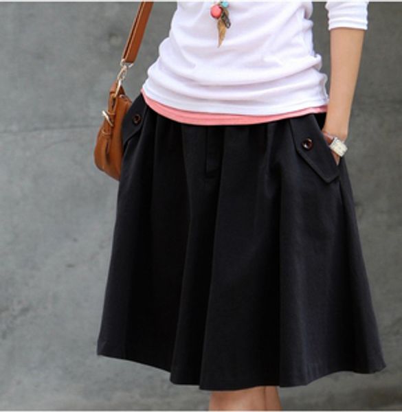plus size skirts new fashion summer autumn womens skirts plus size medium casual ladies pockets s-6xl, Black
plus size skirts new fashion summer autumn womens skirts plus size medium casual ladies pockets s-6xl, Black