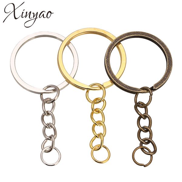 xinyao 20 pcs/lot key ring key chain rhodium gold bronze color 60mm long round split keychain keyrings jewelry making wholesale, Silver
xinyao 20 pcs/lot key ring key chain rhodium gold bronze color 60mm long round split keychain keyrings jewelry making wholesale, Silver