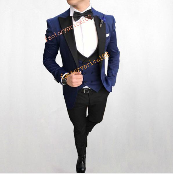 fashionable groomsmen peak black lapel groom tuxedos men suits wedding/prom/dinner man blazer(jacket+pants+tie+vest), Black;gray
fashionable groomsmen peak black lapel groom tuxedos men suits wedding/prom/dinner man blazer(jacket+pants+tie+vest), Black;gray