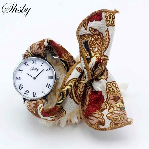 shsby ladies flower cloth wristwatch women dress watch fashion girl casual quartz watch rome big dial fabric clock birthday gift, Slivery;brown
shsby ladies flower cloth wristwatch women dress watch fashion girl casual quartz watch rome big dial fabric clock birthday gift, Slivery;brown