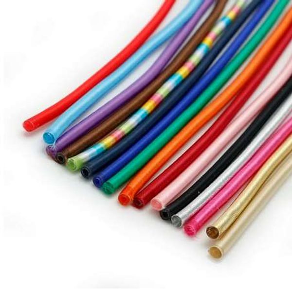 5x45cm 3pcs soft rayon silk jewelry cord hollow rubber cords for jewelry making necklace bracelet diy findings craft accessories, Silver
5x45cm 3pcs soft rayon silk jewelry cord hollow rubber cords for jewelry making necklace bracelet diy findings craft accessories, Silver