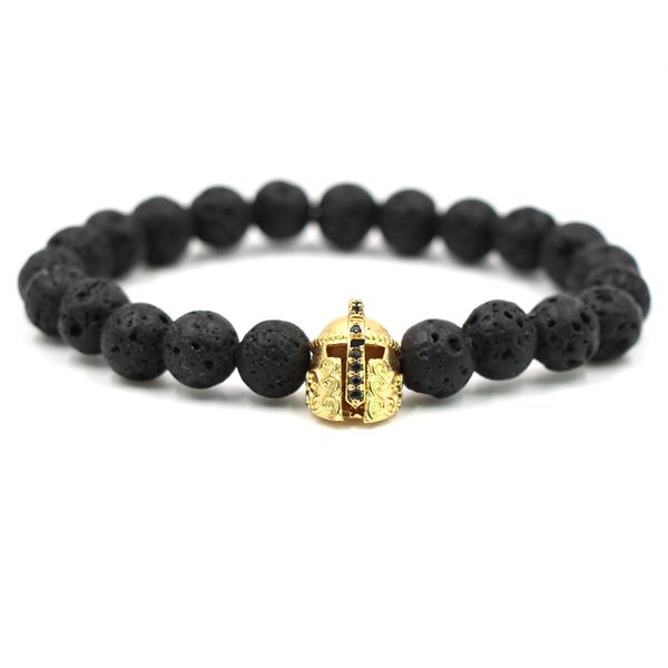 moreon micro zircon armour head jewelry accessories bracelet 8mm black lava volcanic stone men and women fashion bracelet
moreon micro zircon armour head jewelry accessories bracelet 8mm black lava volcanic stone men and women fashion bracelet