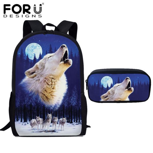 forudesigns school bags for teenager girls boys moon wolf printing kids vintage school bag primary boy cool schoolbag set
forudesigns school bags for teenager girls boys moon wolf printing kids vintage school bag primary boy cool schoolbag set