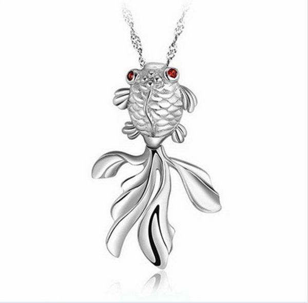 мода cute silver s925 woman девушка малая рыба стиль подвеска красной рыба ожерелье цепь для женщин ювелирных подарков
мода cute silver s925 woman девушка малая рыба стиль подвеска красной рыба ожерелье цепь для женщин ювелирных подарков