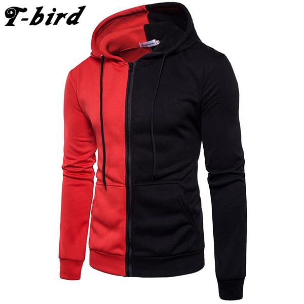 t-bird zipper cardigan hoodies 2018 stitching men hoodie moletom winter fashion brand sweatshirt male pullover hip-hop hoodie 2x, Black
t-bird zipper cardigan hoodies 2018 stitching men hoodie moletom winter fashion brand sweatshirt male pullover hip-hop hoodie 2x, Black