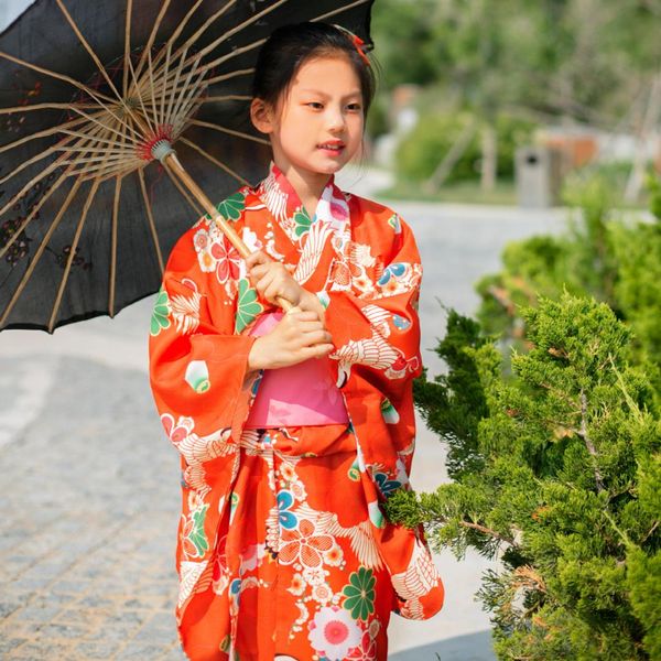 japanese traditional girl kimono elegant print flower yukata with obi vintage stage performance dress christmas cosplay costume, Red
japanese traditional girl kimono elegant print flower yukata with obi vintage stage performance dress christmas cosplay costume, Red