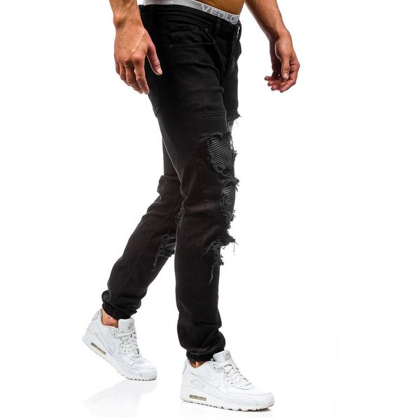 2018 fashion casual dark blue hip hop denim cowboy slim washing hole men's jeans boys jeans male feet locomotive biker jeans
2018 fashion casual dark blue hip hop denim cowboy slim washing hole men's jeans boys jeans male feet locomotive biker jeans