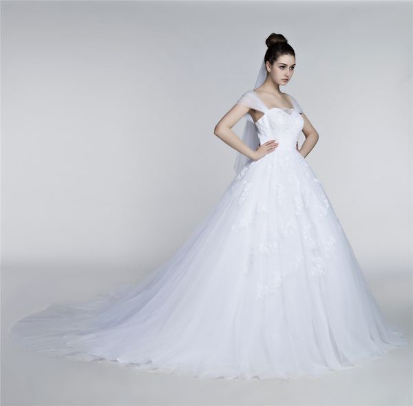 fancy ball gown wedding dress lace pleats tulle sweep train plus size wedding dresses cap sleeves bridal gowns 2018 white
fancy ball gown wedding dress lace pleats tulle sweep train plus size wedding dresses cap sleeves bridal gowns 2018 white