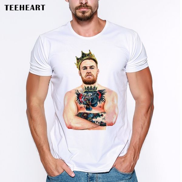 Casual Summer Conor McGregor Colonel Harland Sanders Creative Design Printed Short Sleeve T Shirt Men Tees Funny T-Shirt
Casual Summer Conor McGregor Colonel Harland Sanders Creative Design Printed Short Sleeve T Shirt Men Tees Funny T-Shirt