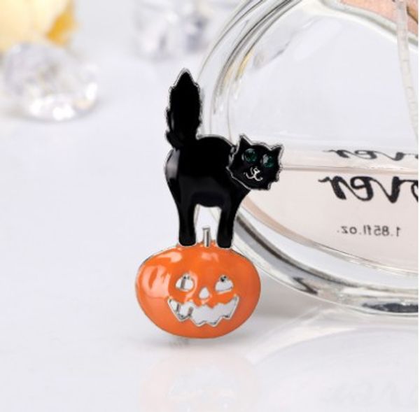 vintage halloween pumpkin black cat enamel metal fit all brooch pin halloween thanksgiving great idea jewelry gift, Gray
vintage halloween pumpkin black cat enamel metal fit all brooch pin halloween thanksgiving great idea jewelry gift, Gray