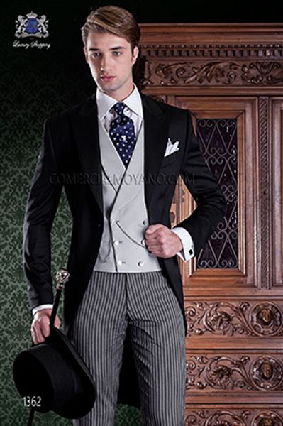 selling groomsmen peak lapel groom tuxedos morning style men suits wedding/prom man blazer( jacket+pants+vest+tie ) m152, Black;gray
selling groomsmen peak lapel groom tuxedos morning style men suits wedding/prom man blazer( jacket+pants+vest+tie ) m152, Black;gray