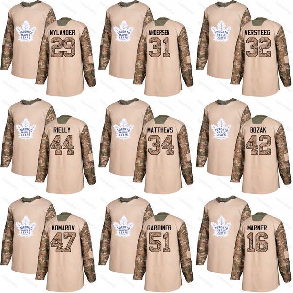 34 Auston Matthews 2017 Camo Veterans Day William Nylander Morgan Rielly Frederik Andersen Leo Komarov Toronto Maple Leafs Jersey
34 Auston Matthews 2017 Camo Veterans Day William Nylander Morgan Rielly Frederik Andersen Leo Komarov Toronto Maple Leafs Jersey