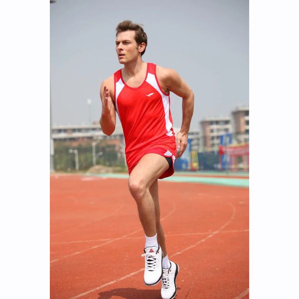 2016 new track and field sportswear male female breathable training vest match suit running uniform jjs206#506, Black;blue
2016 new track and field sportswear male female breathable training vest match suit running uniform jjs206#506, Black;blue