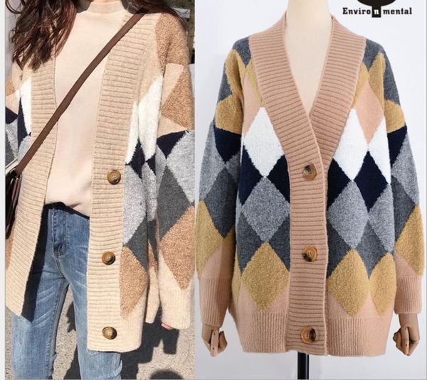 women cardigan knitting knitted checked sweater coat crochet female pearl diamond buttom woman knit cardigans, White;black
women cardigan knitting knitted checked sweater coat crochet female pearl diamond buttom woman knit cardigans, White;black