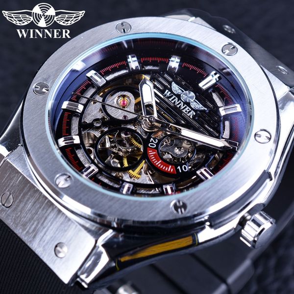 Winner Fashion Racing Design Casual Rubber Trendy Mens Sport Wrist Watches Top Automatic Mechanical Skeleton Clock
Winner Fashion Racing Design Casual Rubber Trendy Mens Sport Wrist Watches Top Automatic Mechanical Skeleton Clock