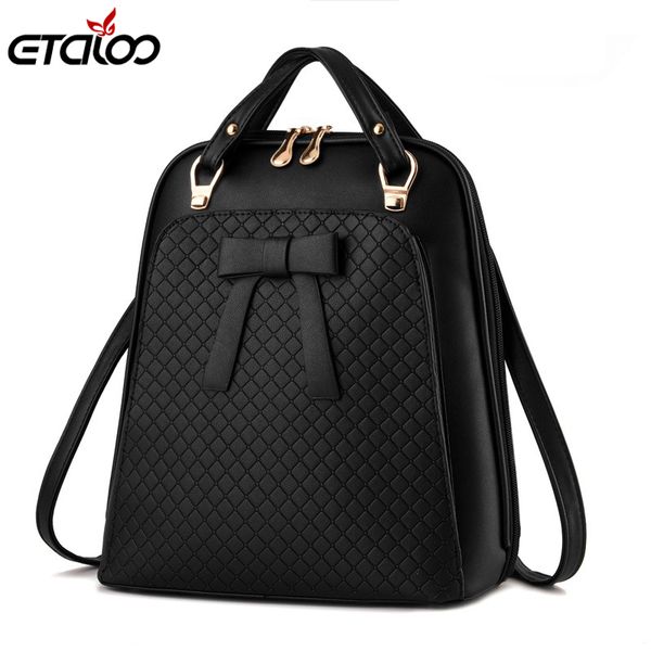 2018 new pu leather backpack shoulder bag college wind casual backpack ladies
2018 new pu leather backpack shoulder bag college wind casual backpack ladies