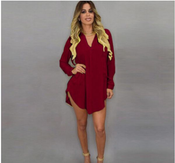v summer neck short beach dress chiffon white mini loose casual t shirt dress plus size women clothing pf, Black;gray
v summer neck short beach dress chiffon white mini loose casual t shirt dress plus size women clothing pf, Black;gray