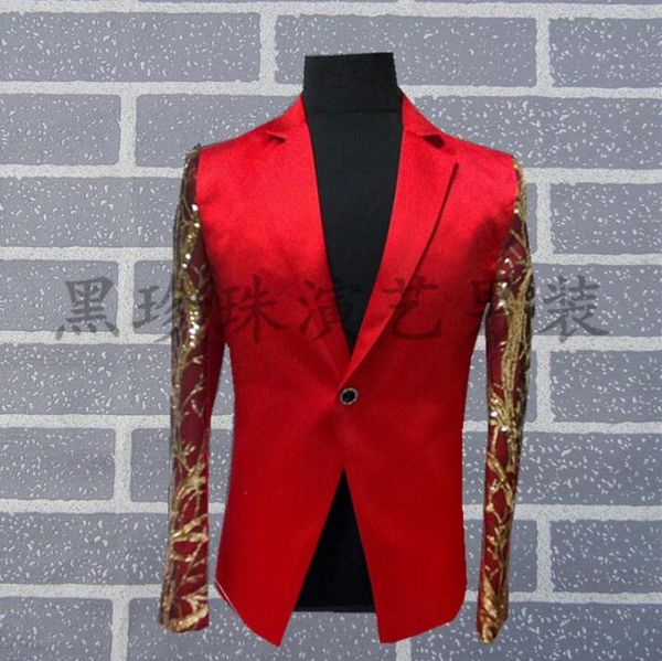 red new men suits designs masculino homme terno stage costumes for singers men sequin blazer dance clothes jacket style dress, White;black
red new men suits designs masculino homme terno stage costumes for singers men sequin blazer dance clothes jacket style dress, White;black