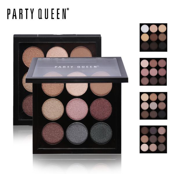 party queen 9 artist shadow palette shimmer matte pigment earth color eye shadow kit nude makeup smooth glitter eyeshadow
party queen 9 artist shadow palette shimmer matte pigment earth color eye shadow kit nude makeup smooth glitter eyeshadow