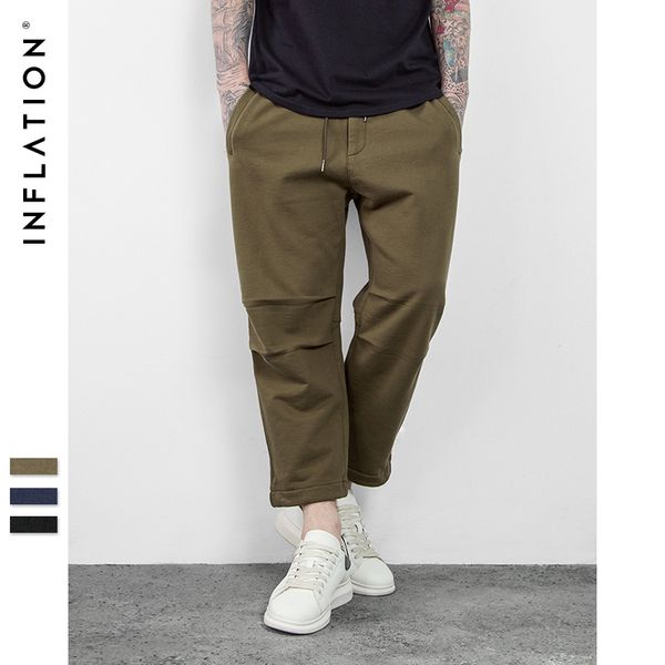 inflation 2017 ss summer collection men's hightstreet summer men's casual and comfortable loose lace tenths pants, White;black
inflation 2017 ss summer collection men's hightstreet summer men's casual and comfortable loose lace tenths pants, White;black