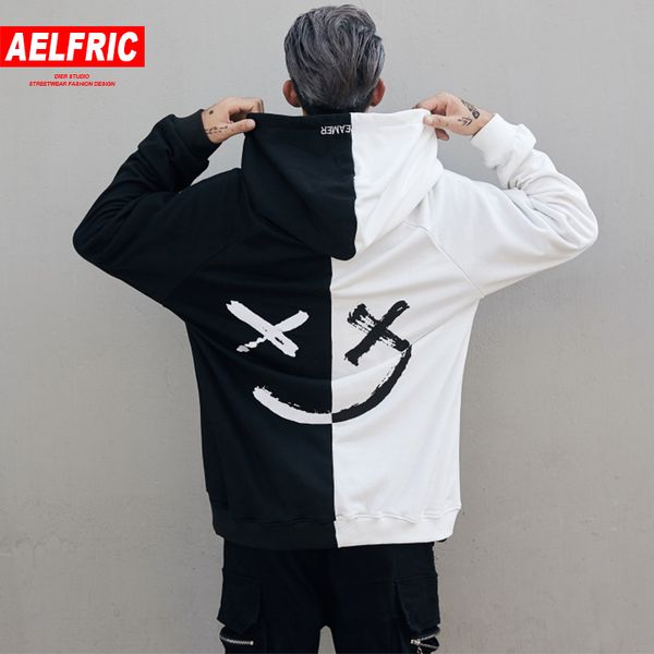 aelfric m толстовки кофты цвет блока негабаритных повседневная уличная осень зима мода harajuku пуловер топы балахон qa05, Black
aelfric m толстовки кофты цвет блока негабаритных повседневная уличная осень зима мода harajuku пуловер топы балахон qa05, Black