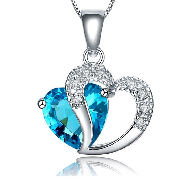 wholesale blue purple crystal jewelry 925 sterling silver beautiful crystal heart pendant necklace as love
wholesale blue purple crystal jewelry 925 sterling silver beautiful crystal heart pendant necklace as love