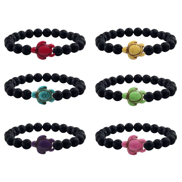 fashion men's black lava beaded bracelets classic volcanic stone six color turtle elastic couple bracelet jewelry gift for women
fashion men's black lava beaded bracelets classic volcanic stone six color turtle elastic couple bracelet jewelry gift for women