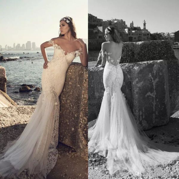 julie vino mermaid beach wedding dresses 2019 lace appliqued off the shoulder bridal gowns plus size backless custom made wedding dresses, White
julie vino mermaid beach wedding dresses 2019 lace appliqued off the shoulder bridal gowns plus size backless custom made wedding dresses, White