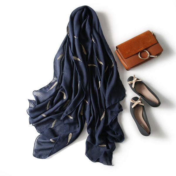2018 new summer cotton linen bronzing feathers bandana woman scarf spring autumn shawl vintage foulard kerchief hiija 90*180cm
2018 new summer cotton linen bronzing feathers bandana woman scarf spring autumn shawl vintage foulard kerchief hiija 90*180cm