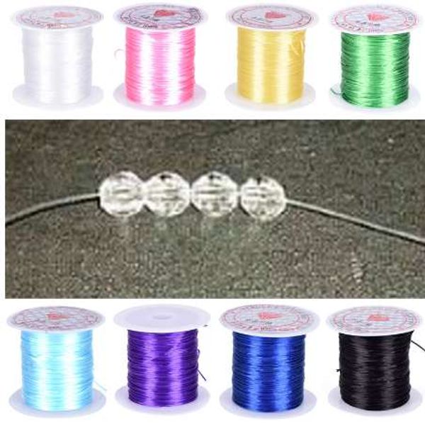 10m*0.8mm diy crystal beading stretch cord elastic line transparent clear round beading wire/cord/string/thread jewelry making, Silver
10m*0.8mm diy crystal beading stretch cord elastic line transparent clear round beading wire/cord/string/thread jewelry making, Silver