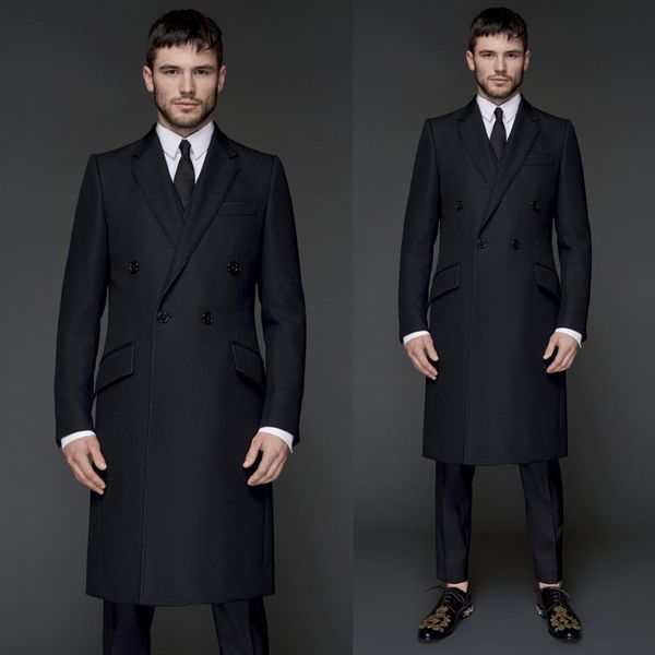 handsome black wedding groom tuxedos long men suits custom made formal suit en dust coats bridegroom business overcoat jacket, Black;gray
handsome black wedding groom tuxedos long men suits custom made formal suit en dust coats bridegroom business overcoat jacket, Black;gray