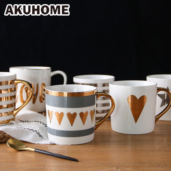 golden ceramic mug porcelain coffee mug china bone milk cup love heart stripe
golden ceramic mug porcelain coffee mug china bone milk cup love heart stripe