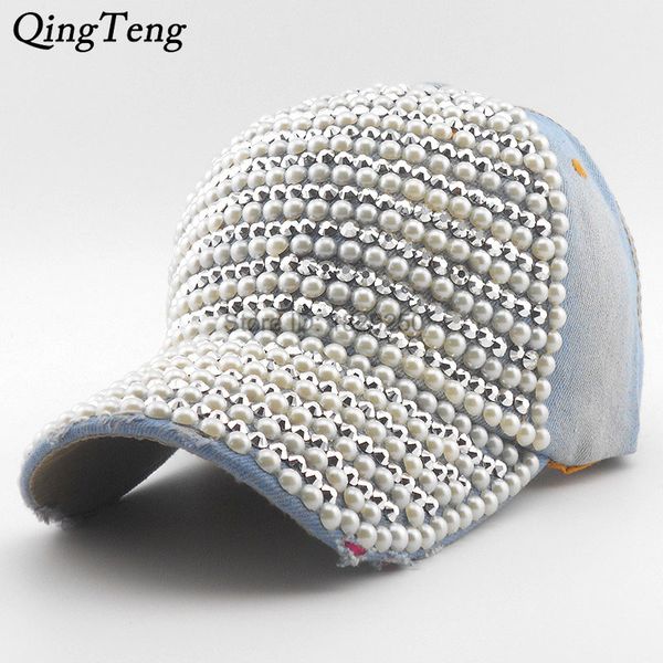 pearl rhinestone fashion baseball cap brim woman snapback hats denim jeans hip hop women cowboy 2016 luxury casquette baseball, Blue;gray
pearl rhinestone fashion baseball cap brim woman snapback hats denim jeans hip hop women cowboy 2016 luxury casquette baseball, Blue;gray
