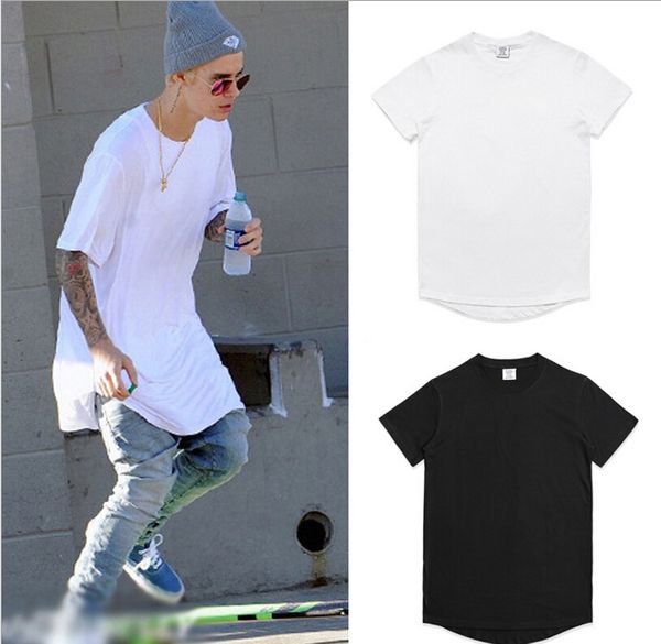 High Street Solid Tees Men Summer Hip Hop Tshirt Long Curved Hem Biber Kanye West Tshirts Tops
High Street Solid Tees Men Summer Hip Hop Tshirt Long Curved Hem Biber Kanye West Tshirts Tops