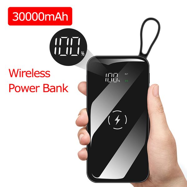 30000 mah wireless power bank waterproof portable dual usb for iphone xiaomi huawei powerbank fast charging external battery
30000 mah wireless power bank waterproof portable dual usb for iphone xiaomi huawei powerbank fast charging external battery