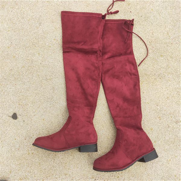 new woman bottine women winter botas plataforma bottes femme women's shoes elastic overknee boots, Black
new woman bottine women winter botas plataforma bottes femme women's shoes elastic overknee boots, Black