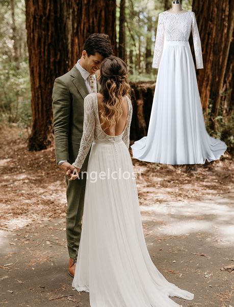 2019 уникальный дизайн кружева чешские свадебные платья с длинными рукавами с открытой спиной линии шифон лето Boho шикарный деревенский реальные изображения свадебные платья
2019 уникальный дизайн кружева чешские свадебные платья с длинными рукавами с открытой спиной линии шифон лето Boho шикарный деревенский реальные изображения свадебные платья