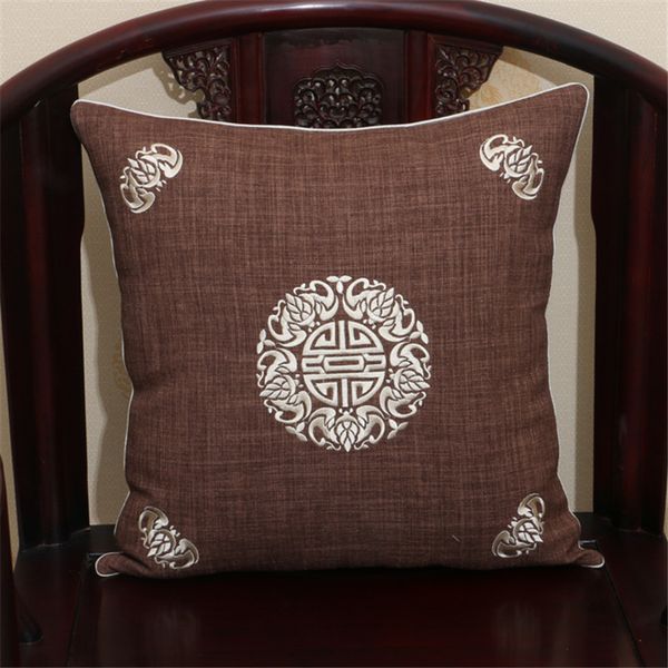 chinese style cotton linen solid cushion cover pure color traditional embroidered waist pillowcase sofa bed decor pillow cover
chinese style cotton linen solid cushion cover pure color traditional embroidered waist pillowcase sofa bed decor pillow cover