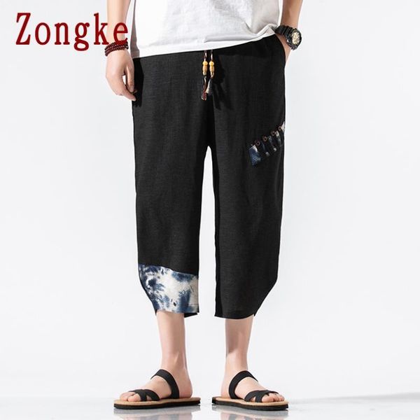 zongke 2020 new stitching casual pants men trousers joggers sweatpants men pants hip hop streetwear male plus size m-5xl, Black 
zongke 2020 new stitching casual pants men trousers joggers sweatpants men pants hip hop streetwear male plus size m-5xl, Black