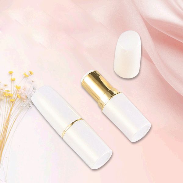 white plastic lipstick tube diy refillable lip balm container cosmetic tool empty lip rouge subpackage
white plastic lipstick tube diy refillable lip balm container cosmetic tool empty lip rouge subpackage