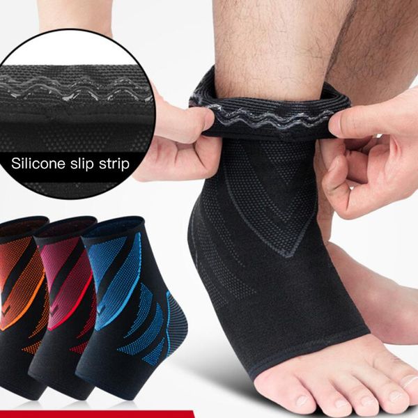 sport ankle breathable brace protector pressure elastic ankle support pad basketball running anti-heel protective gear, Blue;black
sport ankle breathable brace protector pressure elastic ankle support pad basketball running anti-heel protective gear, Blue;black