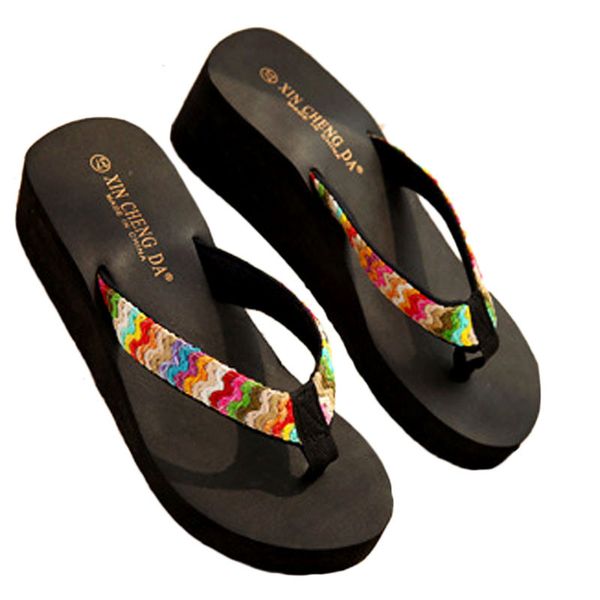 slippers women summer platform beach flat wedge patch flip flops lady slippers tongs femme ete casual female out-door shoes, Black
slippers women summer platform beach flat wedge patch flip flops lady slippers tongs femme ete casual female out-door shoes, Black