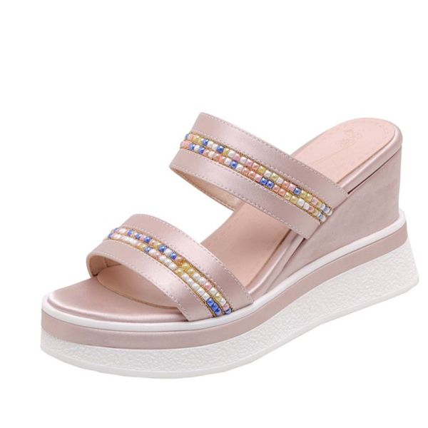 fanyuan slipper 2020 new fashion women sandals solid colors sweet party wedding shoes summer wedges platform sandals woman black
fanyuan slipper 2020 new fashion women sandals solid colors sweet party wedding shoes summer wedges platform sandals woman black