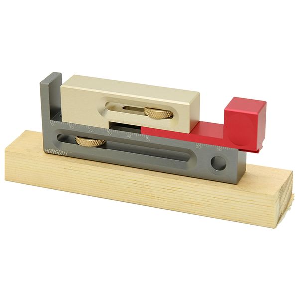 woodworking table saw gap slot regulator slot ruler make the mortise and tenon movable measuring block length compensation tool 
woodworking table saw gap slot regulator slot ruler make the mortise and tenon movable measuring block length compensation tool