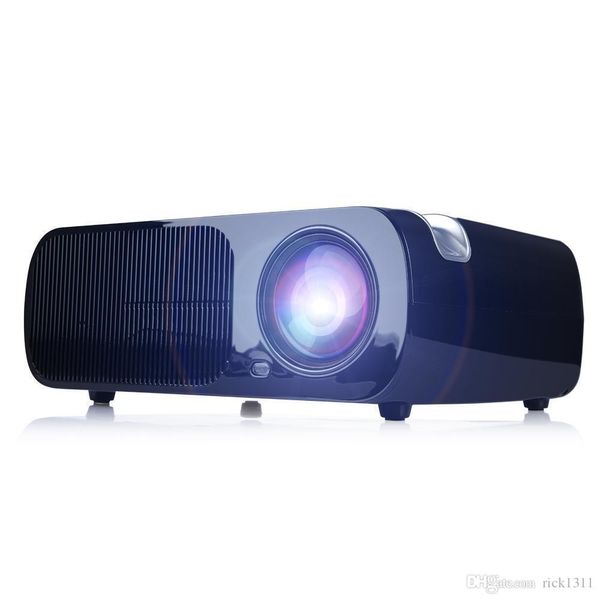 

us stock bl-20 hd 1080p mini projectors home cinema theater 5" inch lcd 800x480 3d portable projector ping