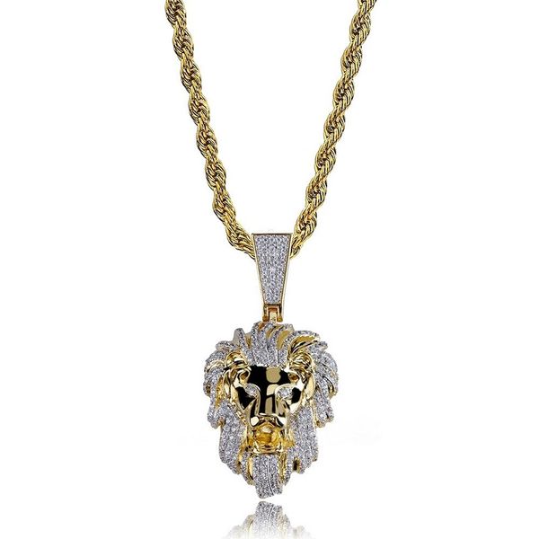 iced out lion head pendant necklace for men women luxury designer mens bling diamond animal pendants gold zircon necklace jewelry love gift, Silver
iced out lion head pendant necklace for men women luxury designer mens bling diamond animal pendants gold zircon necklace jewelry love gift, Silver